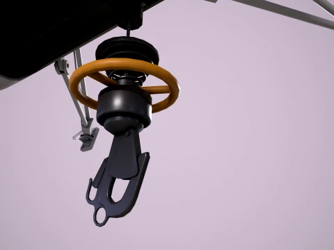 Helicopter Hoist --290-- 3D Model