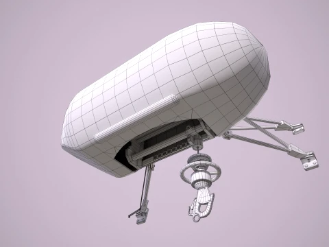 Helicopter Hoist --290-- 3D Model