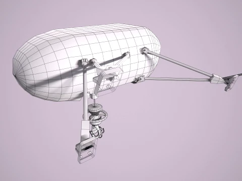 Helicopter Hoist --290-- 3D Model