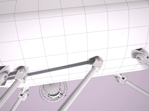 Helicopter Hoist --290-- 3D Model