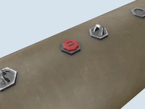 XM-159 Launcher With 70mm Missile --299-- 3D Model