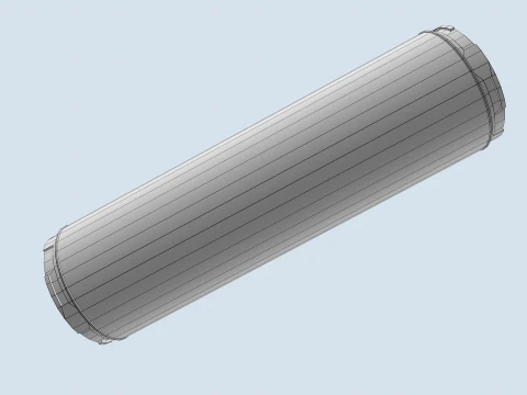 XM-159 Launcher With 70mm Missile --299-- 3D Model