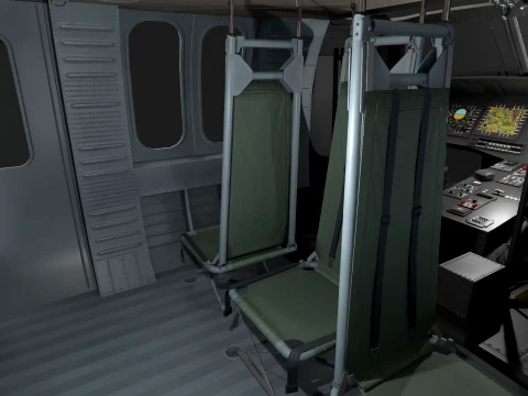Helic&oacute;ptero UH-60 Israel Yanshuf Est&aacute;tico --39-- Modelo 3D