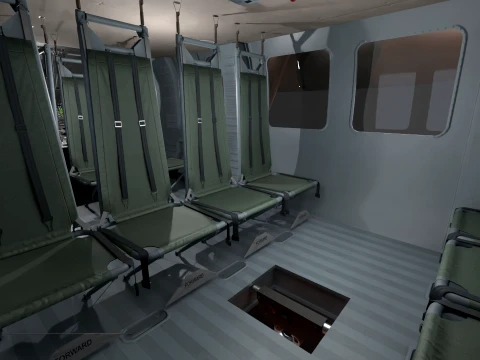 Helicopter UH-60JA Black Hawk Japan Static --40-- 3D Model