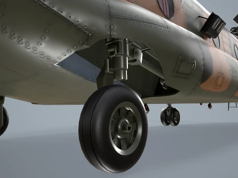 Helicopter CH-47 Chinook Japan Ground Self Defense Force Complex Animation --15-- 3D Model