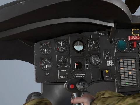 Helicopter CH-47 Chinook Japan Ground Self Defense Force Complex Animation --15-- 3D Model