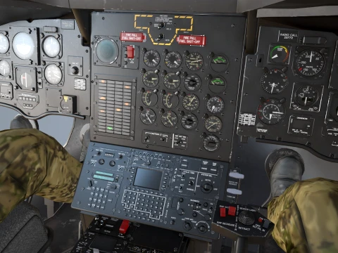Helicopter CH-47 Chinook Japan Ground Self Defense Force Complex Animation --15-- 3D Model