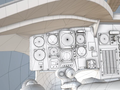 Helicopter CH-47 Chinook Japan Ground Self Defense Force Complex Animation --15-- 3D Model