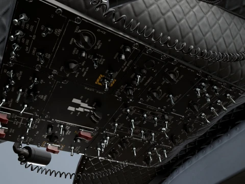 Helicopter CH-47 Chinook Korean Air Force Static --16-- 3D Model