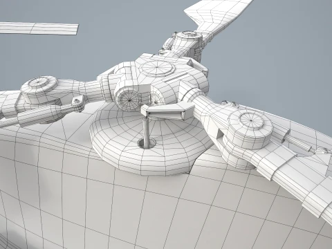 Helic&oacute;ptero CH-47 Chinook Ex&eacute;rcito Coreano Est&aacute;tico --17-- Modelo 3D