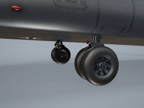 Helicopter CH-47 Chinook Luftwaffe Static --18-- 3D Model