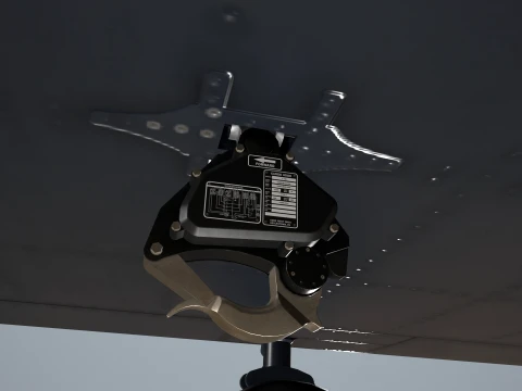 Helicopter CH-47 Chinook Luftwaffe Static --18-- 3D Model