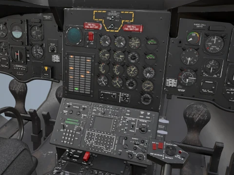 Helicopter CH-47 Chinook Luftwaffe Static --18-- 3D Model