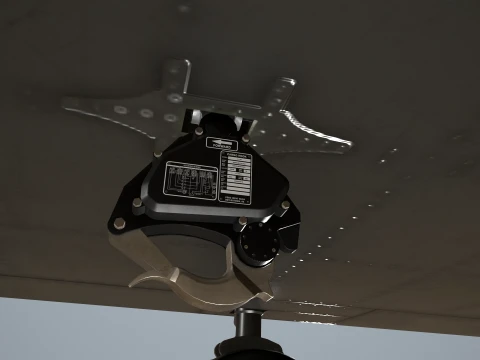 Helicopter CH-47 Chinook Royal Canadian Air Force Static --19-- 3D Model