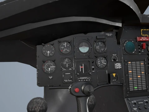 Helicopter CH-47 Chinook Royal Canadian Air Force Static --19-- 3D Model