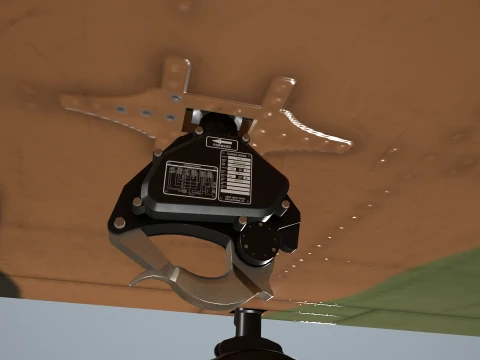 Helicopter CH-47D Chinook Spanish Army Complex Animation --20-- 3D Model