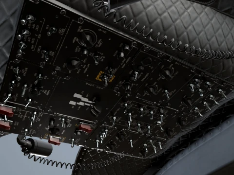 Helicopter CH-47D Chinook Spanish Army Complex Animation --20-- 3D Model