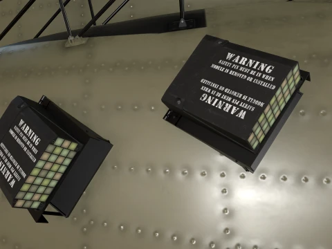 Helicopter CH-47F Chinook Australian Army Complex Animation --21-- 3D Model
