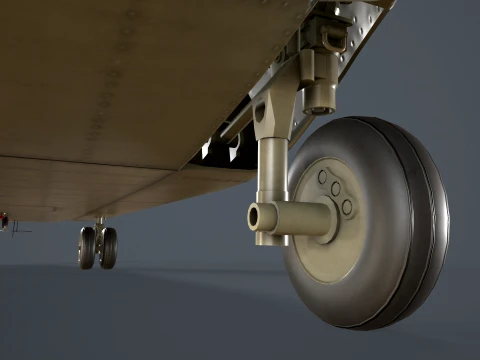 Helicopter CH-47F Chinook Australian Army Complex Animation --21-- 3D Model