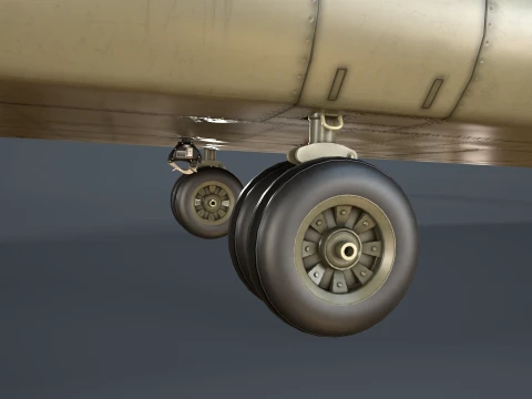 Helicopter CH-47F Chinook Australian Army Complex Animation --21-- 3D Model