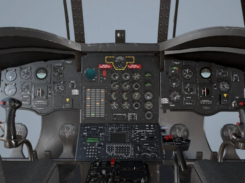Helic&oacute;ptero CH-47J Chinook JGSDF Winter Static --22-- Modelo 3D