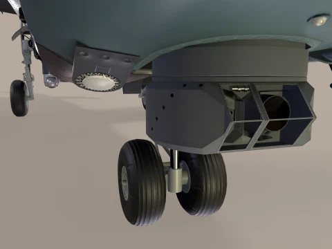 Helicopter Kamov Ka-52K Katran Static --33-- 3D Model