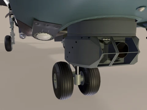Helic&oacute;ptero Kamov Ka-52K Katran Comlex Anima&ccedil;&atilde;o --33-- Modelo 3D