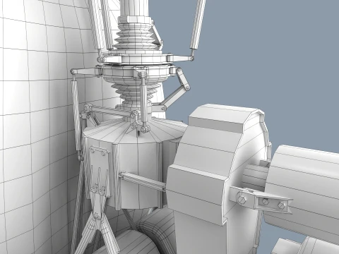 Helicopter AK1-3 Sanka --66-- 3D Model