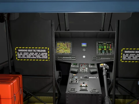 Helicopter MH-60T Jay Hawk Static --107-- 3D Model