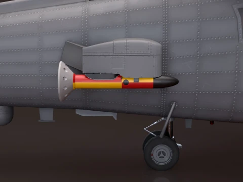 Helicopter MH-60R Sea Hawk Complex Animation --127-- 3D Model