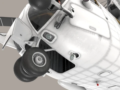 CH-53E Super Stallion Blank Livery Static --255-- 3D Model