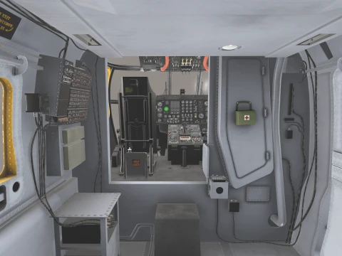 CH-53E Super Stallion Blank Livery Static --255-- 3D Model