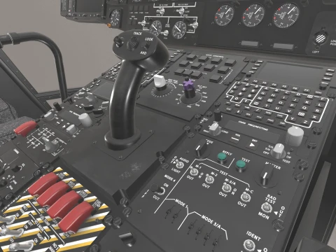 CH-53E Super Stallion Blank Livery Static --255-- 3D Model