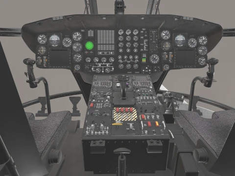 CH-53E Super Stallion Blank Livery Static --255-- 3D Model