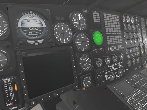 CH-53E Super Stallion Blank Livery Static --255-- 3D Model