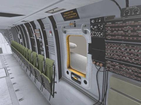 CH-53E Super Stallion Blank Livery Static --255-- 3D Model
