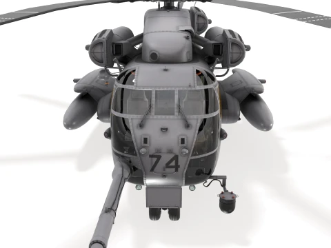 CH-53E Super Stallion US Marines Satatic --256-- 3D Model