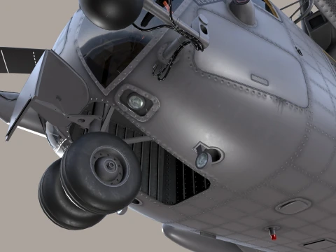 CH-53E Super Stallion US Marines Satatic --256-- 3D Model