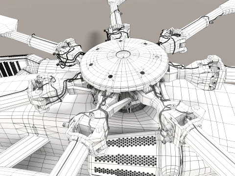 CH-53E Super Stallion US Marines Basic Animation --256-- 3D Model