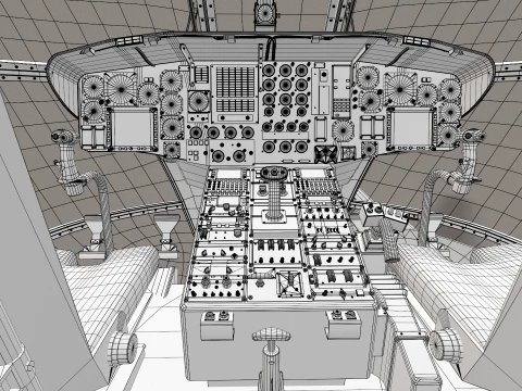 CH-53E Super Stallion US Marines Basic Animation --256-- 3D Model