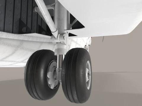 MH-53E Sea Dragon Blank Livery Static --257-- 3D Model