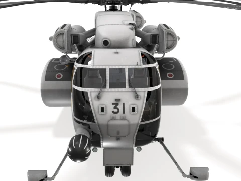 MH-53E Zeedraak JMSDF Statisch --258-- 3D Model