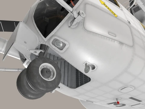MH-53E Sea Dragon JMSDF Static --258-- 3D Model