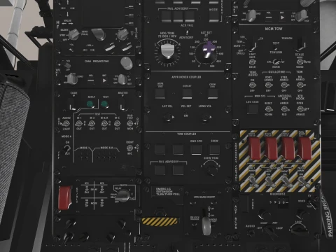 MH-53E Sea Dragon JMSDF Static --258-- 3D Model
