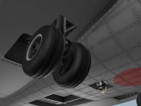 MH-53E Sea Dragon JMSDF Complex Animation --258-- 3D Model