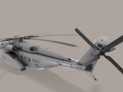 MH-53E Sea Dragon US Navy Static --259-- 3D Model
