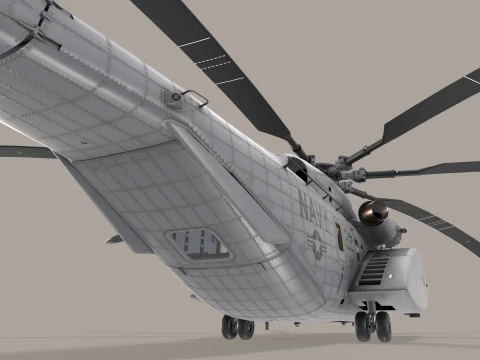 MH-53E Sea Dragon US Navy Static --259-- 3D Model