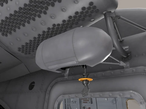 MH-53E Sea Dragon US Navy Static --259-- 3D Model