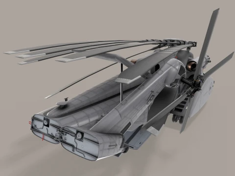 MH-53E Sea Dragon US Navy Static --259-- 3D Model