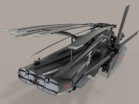 MH-53E Sea Dragons US Navy Static --260-- 3D Model